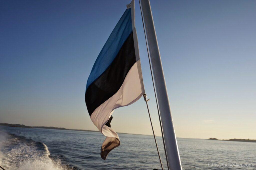 エストニア　国旗